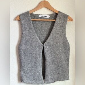 Rumored Prince Street Top in gray